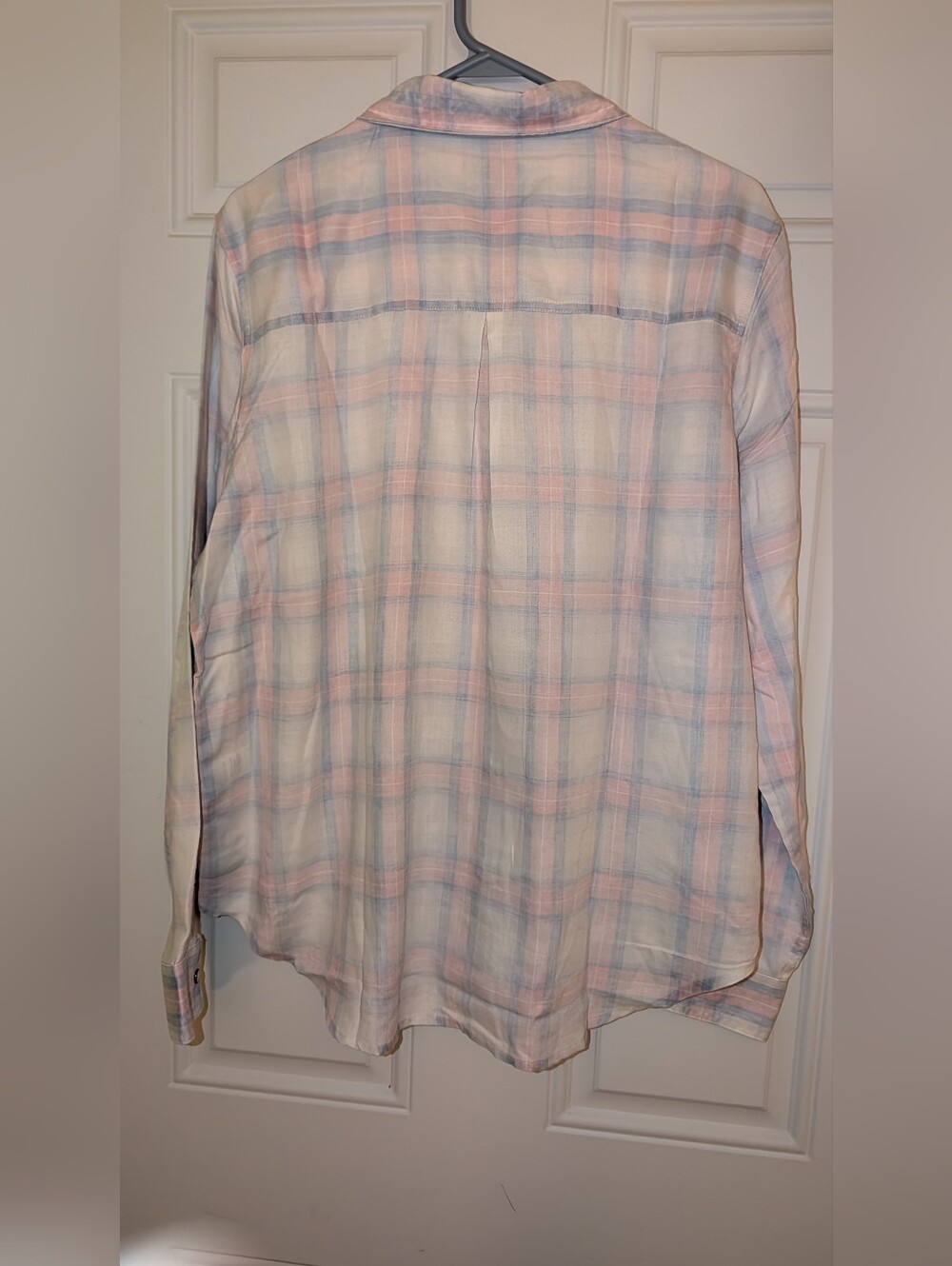 Flag & Anthem Marina Shirt Pink Blue White Size XL NWT - Picture 3 of 6